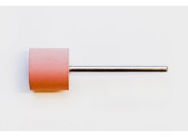 Silikontrissa cylinder rosa med skaft 14x12mm